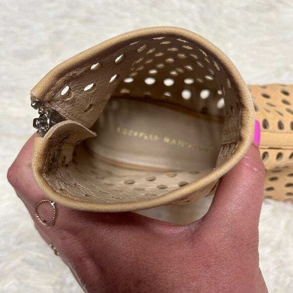 Loeffler Randall Open Toe Ione Perforated Booties - 6.5 - Picture 7 of 8